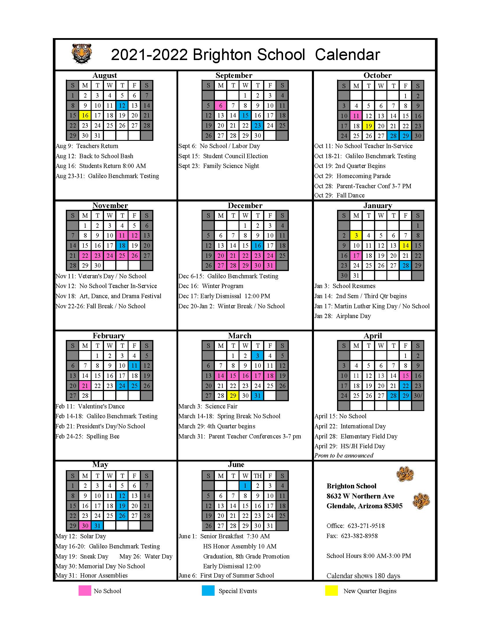 Arizona When Does Christmas Break Start 2022 Fresh Start With 2021 - Brighton Charter